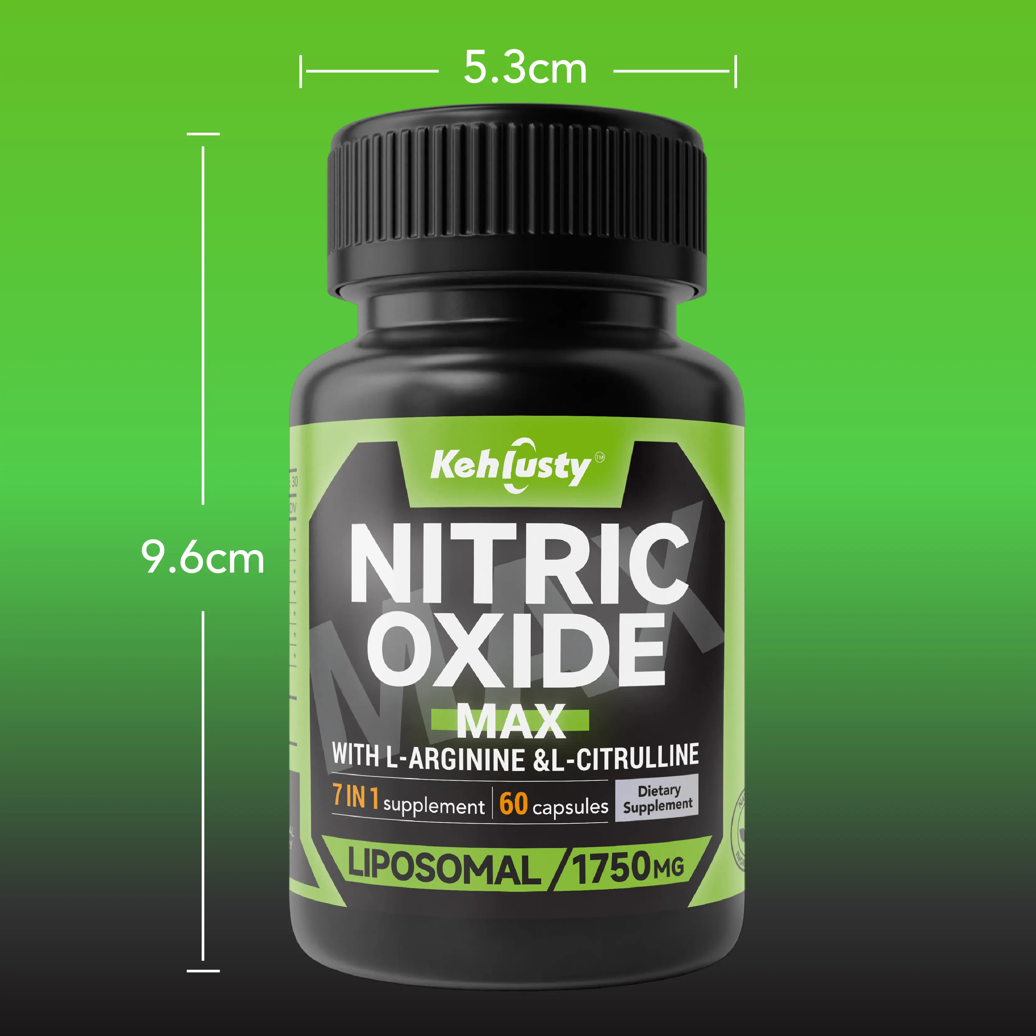 Lactose-Free Liposomal Nitric Oxide Dietary Supplement with L-Citrulline, L-Arginine,  Beet Root - 60 Vegetarian Capsules for Active Adults' Fitness Support -  TikTok Shop