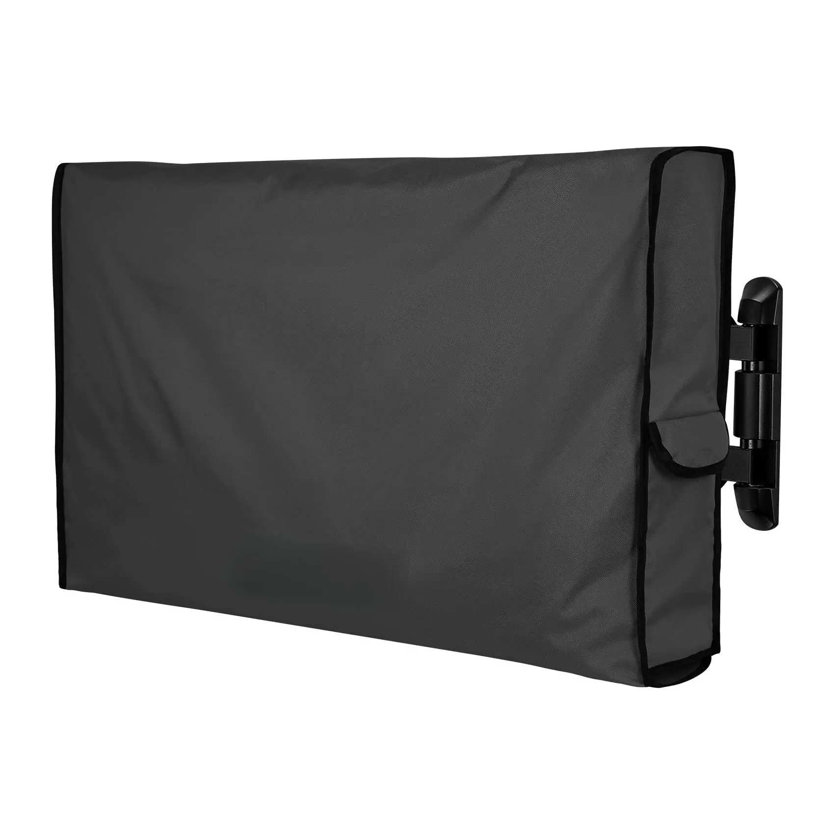 Waterproof Outdoor Tv Cover For 42-45 Inch Outside Flat Screen Televisions With Mounts And Stands  Black