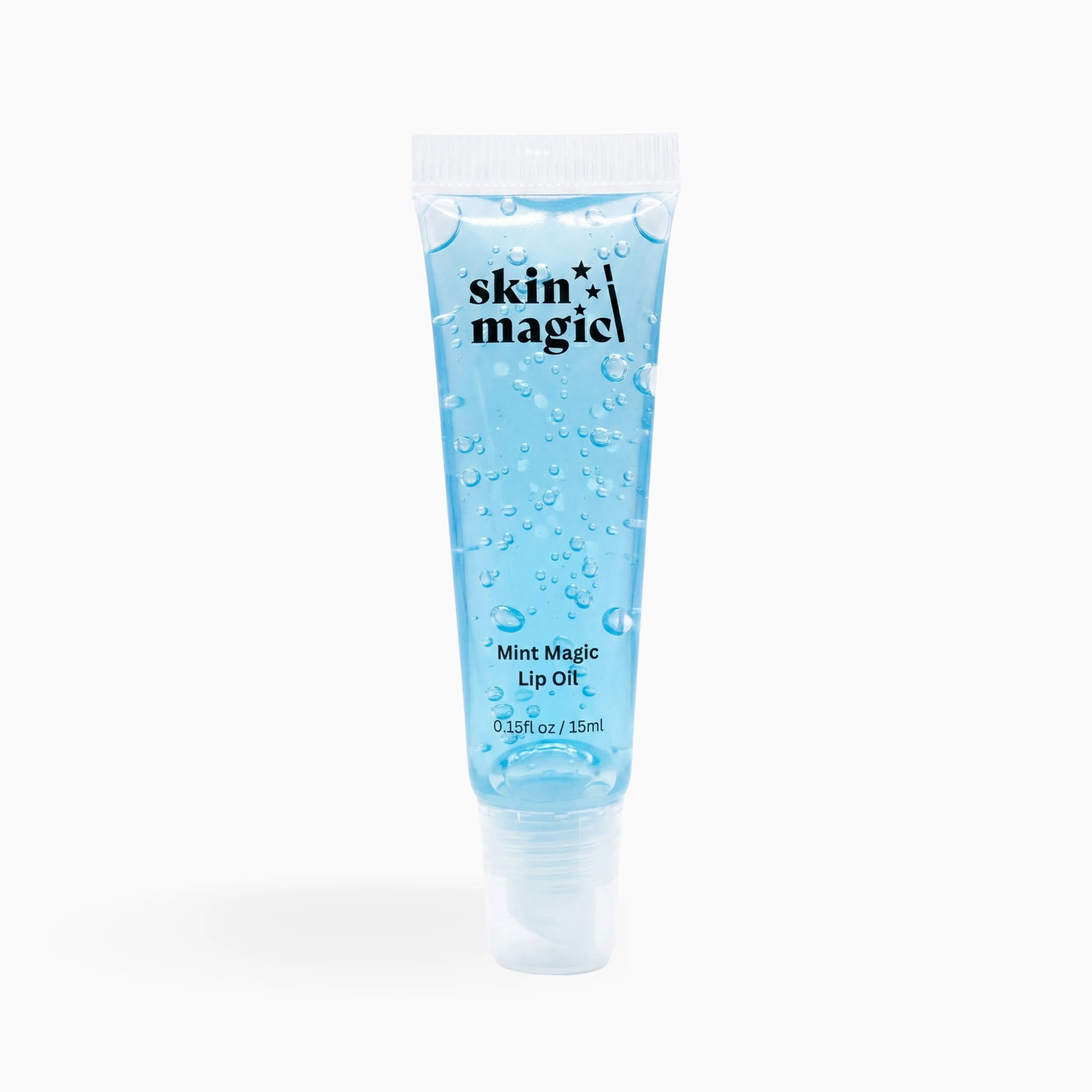 SKIN MAGIC Minty Lip Oil - 15ml High-Performance Hydrating Treatment with Jojoba Oil, Cocoa Butter & Vitamin E for Deep Conditioning, High Shine, Dehydrated Lip Care (Summervibes), Minty Lip Treatments Moisturizing Lipserum Moisture
