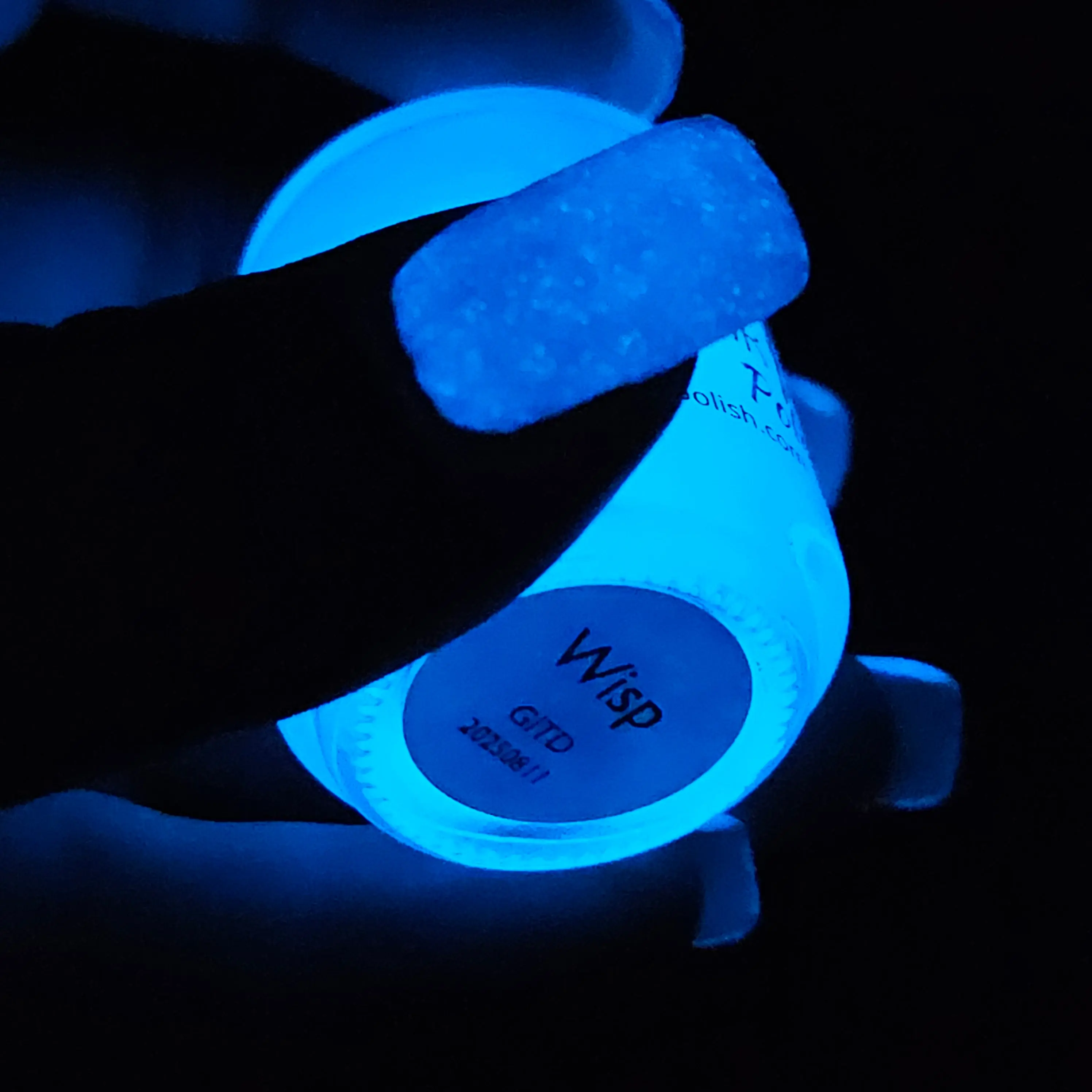 Wisp | A True Blue Glow in the Dark Nail Polish Topper