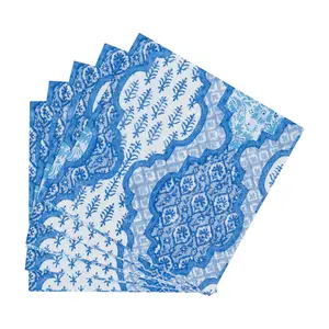 Cocktail Napkin - Provencale Cotton Blue