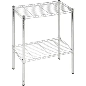 14x24x24 Shelving Unit Chrome, 500 lbs