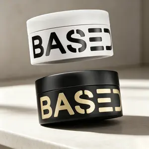 BASED Hair Clay Combo: Matte Finish + Strong Hold Formulas, All-Day Hold, Easy Wash-Out Men’s Hair Styling Pomade Set