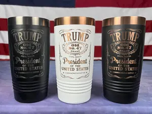 TRUMP 47 POTUS Commemorative 20oz Stainless Tumbler -Beverage Vacuum Flask