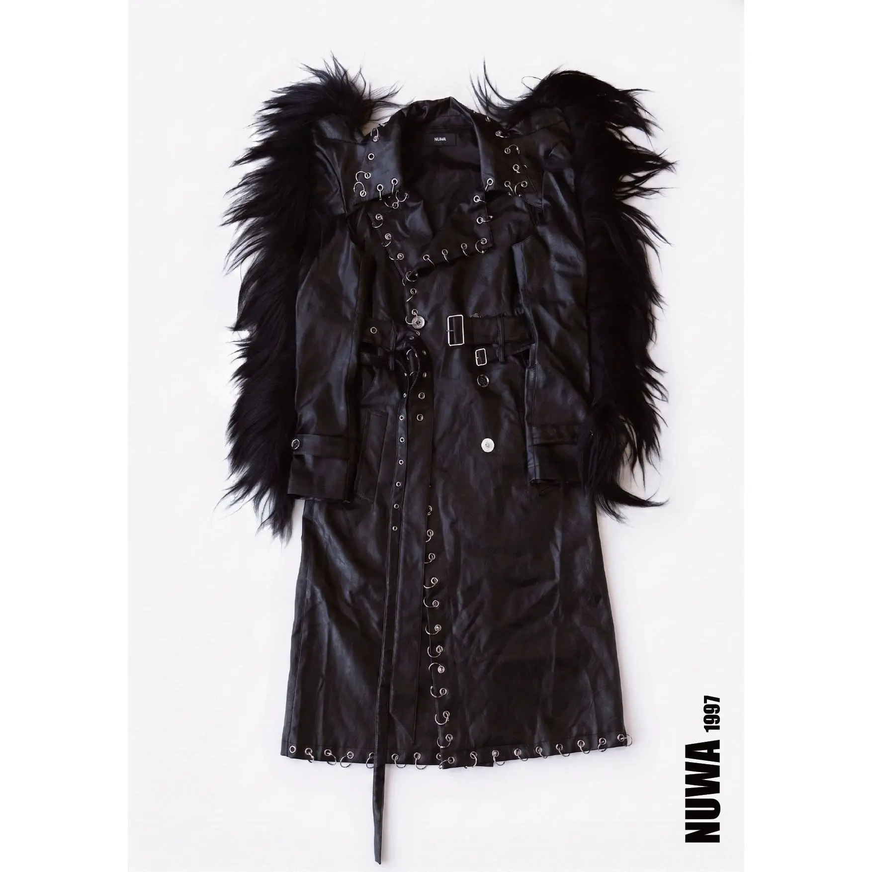 The Crow goatfur trench coat