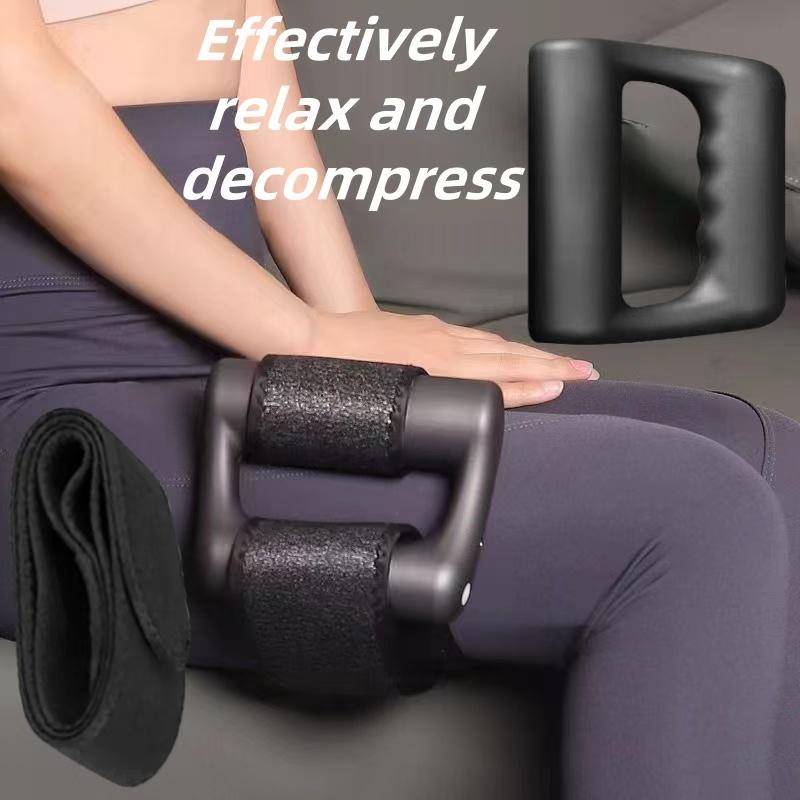 New Magic Ring Mini Massage Gun Myofascial Roller, Muscle Relaxation Vibration Machine, Ergonomic Design, Elastic Waistband, Home Fitness Use massage  gun  factory Perfect Present for Man/Woman/Family, Christmas Gift