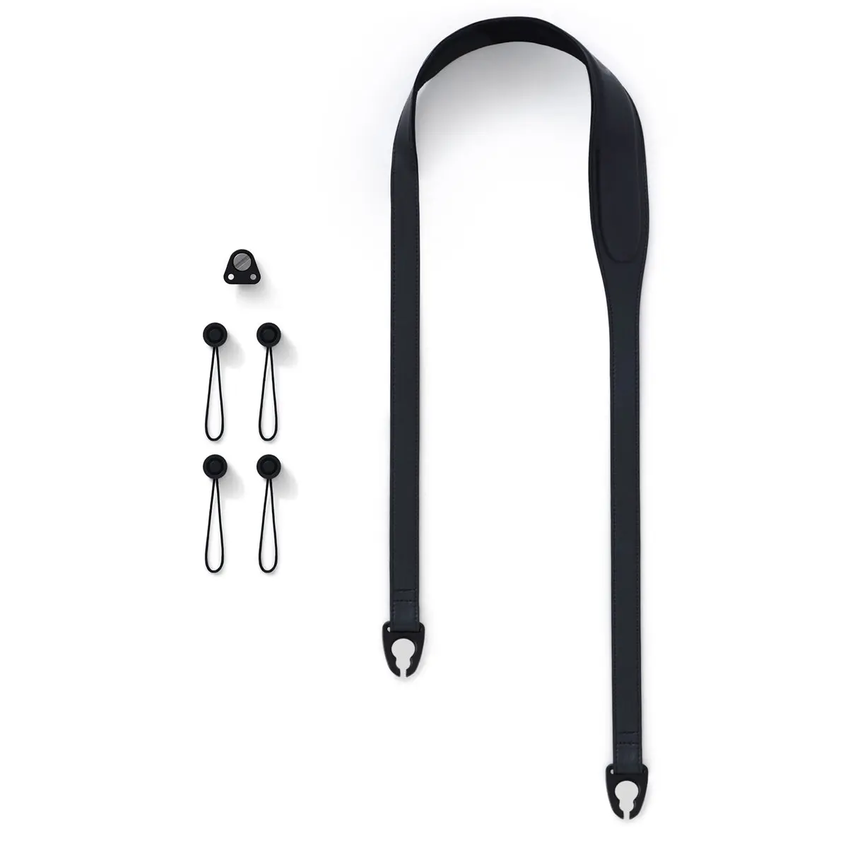 Urth Mantle Leather Camera Strap, Long, Black