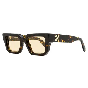 Off-White Geometric Silverstone Sunglasses OERI146 6062 Havana 52mm