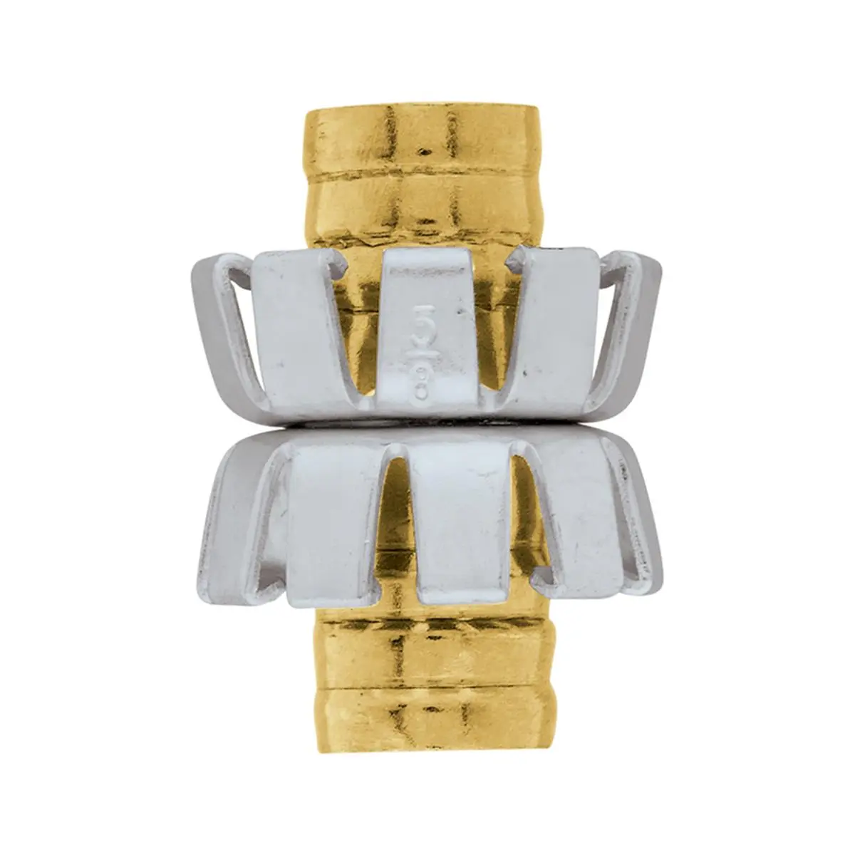 Orbit 7015729 Brass&Steel Threaded Fit Clinch Repair Hose Menders, 0.62 in., Pack of 20