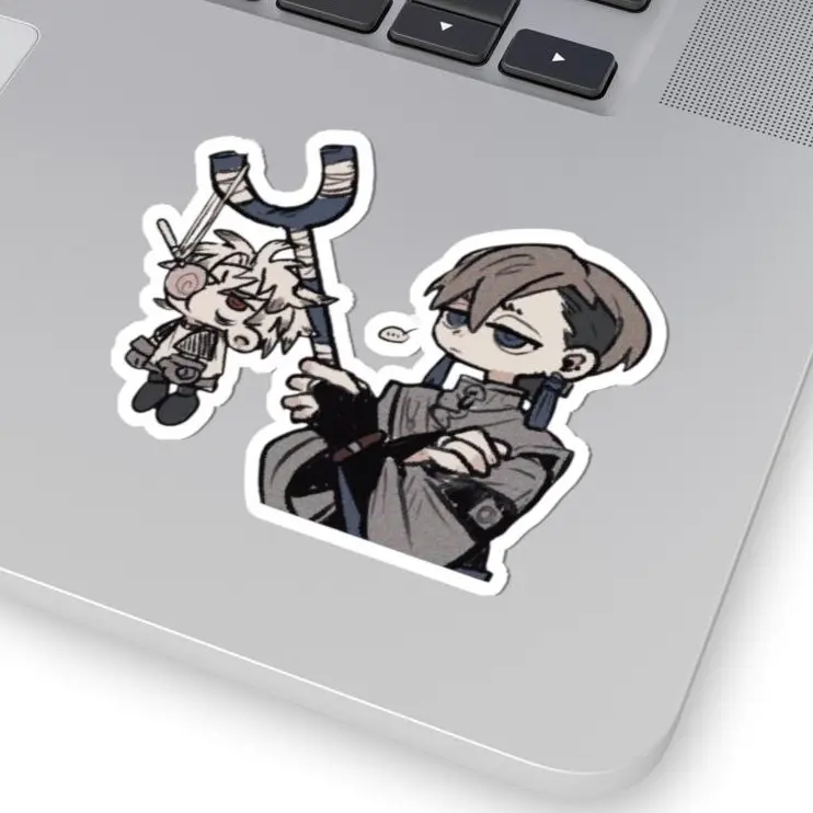 Chibi Gachiakuta Rudo Zanka Enjin Anime Manga Charming Die-Cut Character Stickers – Perfect for Laptops, Journals, Gift Ideas, Fun Decor, and Celebrations