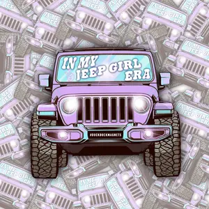 JEEP GIRL ERA STICKER
