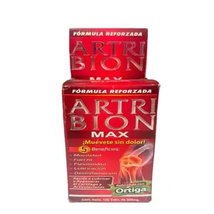 Artribion Max Antioxidant Capsule - Formula Reforzada with 6 Benefits for Mobility, Strength, Flexibility, Lubrication, and Anti-Inflammation - 100 Tablets of 500mg