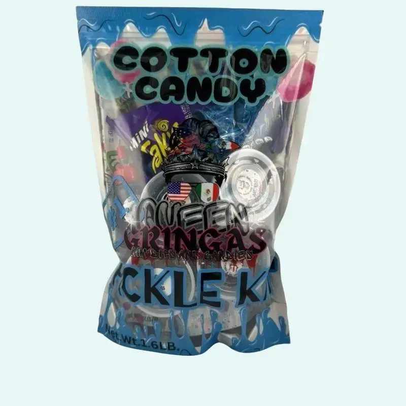 Gringas Cotton Candy or Chamoy Pickle Kit