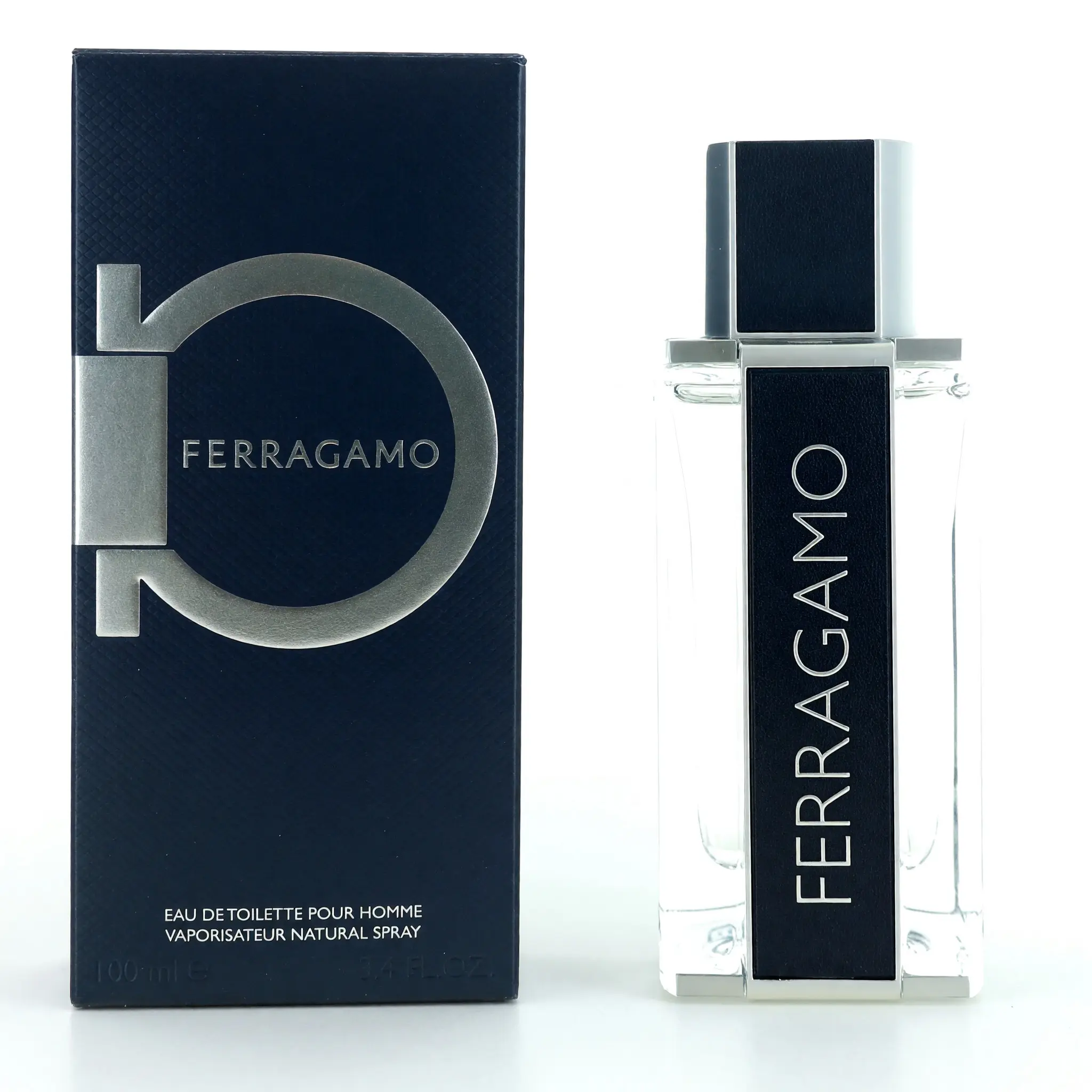 Ferragamo by Salvatore Ferragamo, 3.4oz Eau De Toieltte Spray men, Citrus Woody Men's Fragrance, Cedar Lemon, Eau De Toilette Spray Men's Fragrance, Premium Men's Fragrance