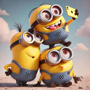 1 set of DIY diamond painting kit, 5D diamond art kit, DIY decoration cute, yellow, glasses mosaic, diamond art, DIY art home decor