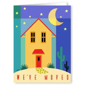 We've Moved Note Card - 10 Boxed Cards & Envelopes - Change of Address