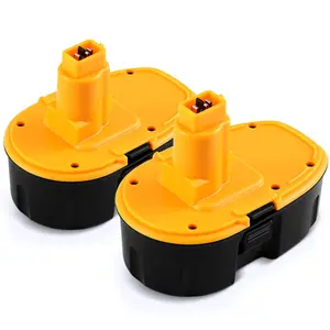 2-Pack 18V 4.5Ah Replacement Battery for Dewalt 18 Volt XRP DC9096 Ni-Mh Batteries, Compatible with 18 Volt XRP Batteries DC9096 DC9098 DC9099 DW9098 DW9095 and Cordless Power Tools