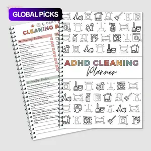 Household Daily Cleaning Schedule Planner, Cleaning Tasks Planner, 1 Count Cleaning Checklist, Office Stationery & Supplies