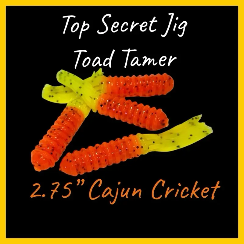Top Secret Toad Tamer 2.75in Crappie Baits 10PK