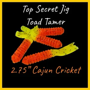 Top Secret Toad Tamer 2.75in Crappie Baits 10PK
