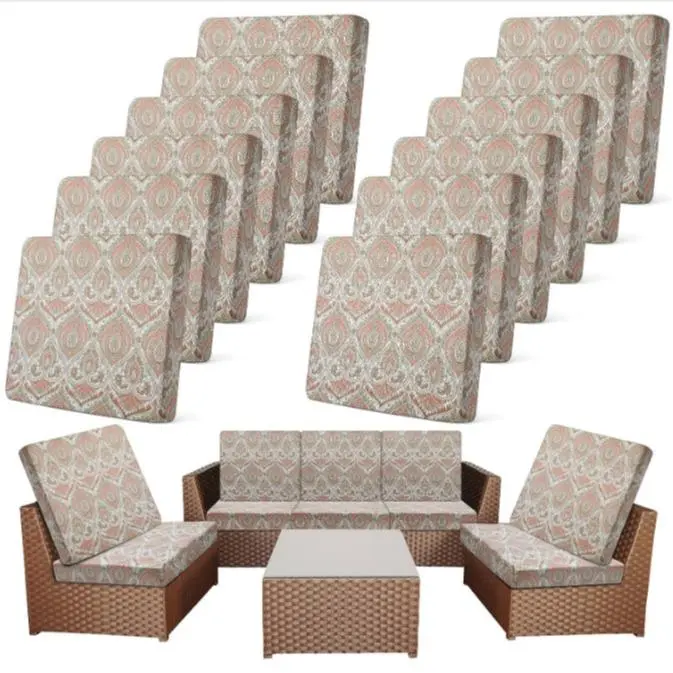 12 Pcs Retro Paisley 