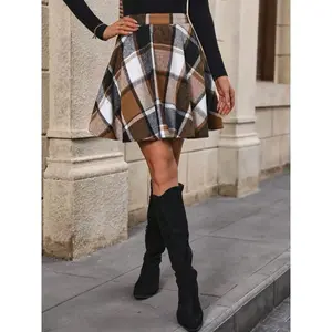 Women's Fashion Short Skirt with Large Flare