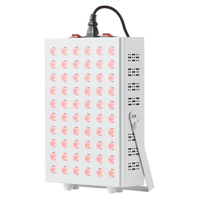 VEVOR Red Light Therapy for Body Face, 60 Dual-Chip LEDs, Red 660nm ...