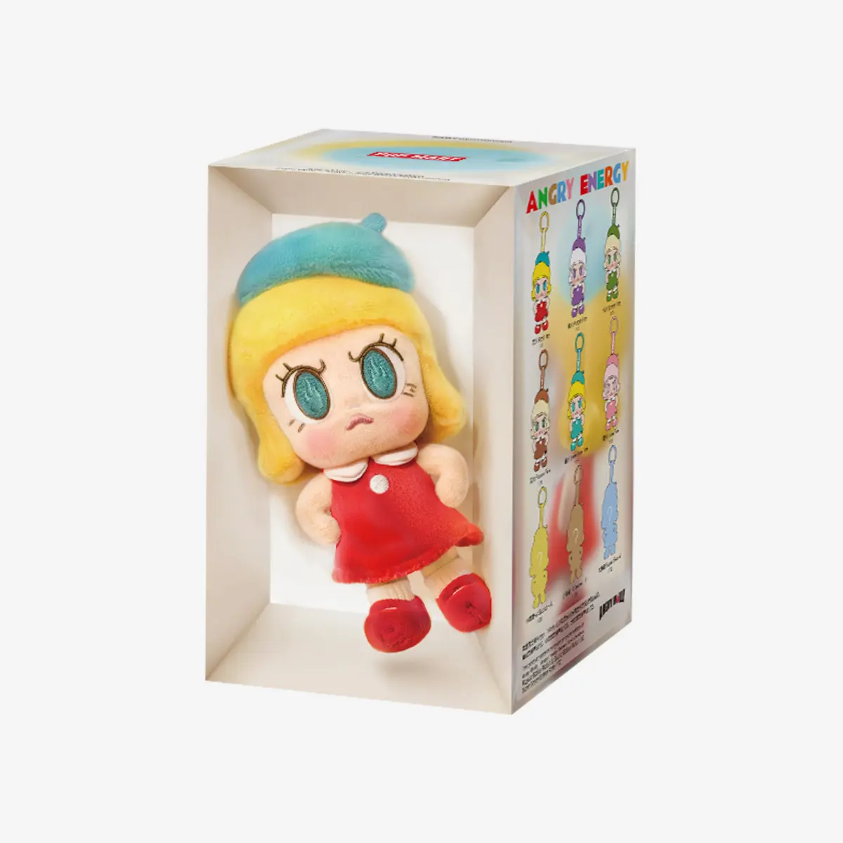 azi7042)POP MART Angry Molly - Angry Energy Series Plush Pendant