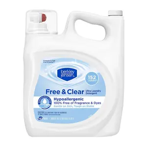 Berkley Jensen Ultra Laundry Detergent - Free & Clear, 152 loads/200 oz.