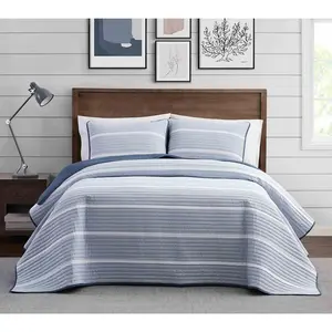 Brooklyn Loom Niari Yarn Dye Stripe Twin/Twin XL Quilt Set