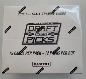 2016 Panini Prizm Collegiate Draft Football Fat Pack NFL Trading Cards For Collectors
