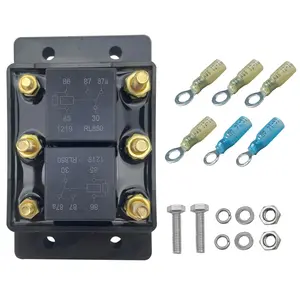 Forward and Reverse Relay Module 12V for Tarp Winch Trim Motor Reverse, Replaces 5541100 ATP0110 Polarity Module for Marine Jack Plate