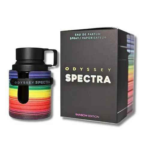 Armaf Odyssey Spectra Eau de Parfum (Citrus EDP) - Gender-Neutral Fruity Floral Aromatic Woody Fresh Fragrance, Long-Lasting Spray for Adults, Soft Musk Finish, 3.4 fl oz, Contains Alcohol, Biodegradable Body Fragrance