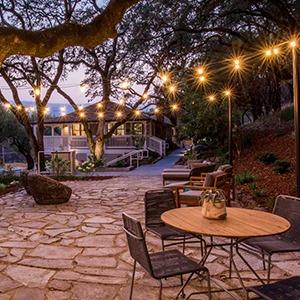 Outdoor BBQ LED String Lights 54 Feet Patio String Lights Shatterproof & Waterproof IP65, 18 AWG UL Certified Wire Bright String Lights for Patio, Backyard, Gazebo, Porch, Wedding Party, Can Illuminate Grill Area (18 Lights)