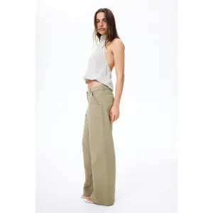 H&M Wide twill trousers