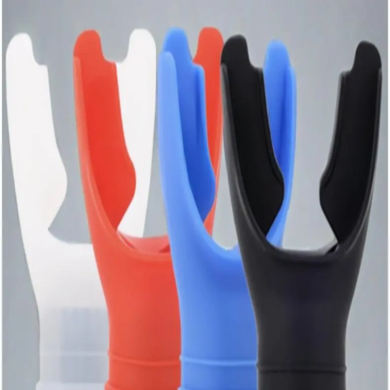 Separate silicone bite mouth (white)