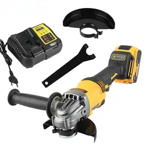DEWALT DCG414 125MM Cordless Angle Grinder | For Metal Cutting, Grinding, Polishing & Construction Work