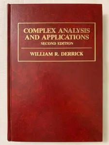 USED-Complex Analysis and Applications by William R. Derrick (Hardcover)