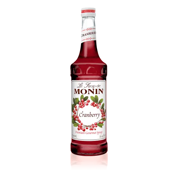 Monin Cranberry Syrup - Bottle (750mL)