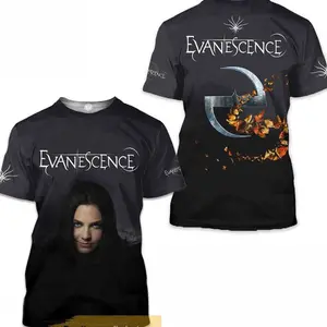 Evanescence band 3d All sizes AOP T-shirt