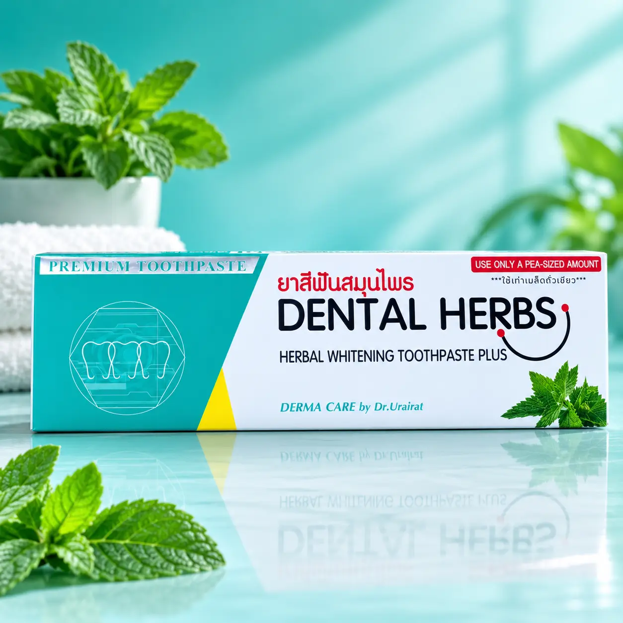 Dental Herbs Herbal Toothpaste Bundle | Choose 2, 3, 4, 5 or 6 Pack | Premium Botanical Oral Care | FREE Delivery