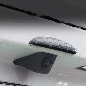 Car Reversing Rear Camera Rain Cover ABS Rain-Proof Car Reverse Camera Rain Shade Cover Waterproof Shield Car Protector Car Exterior Accessory