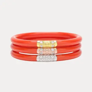 Three Kings All Weather Bangles® (AWB®) - Coral