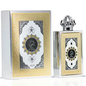 King of Arabia Eau De Parfum Spray 100ml (3.4 oz) by Lattafa Pride | Crown Yourself in Citrus, Leather & Vanilla