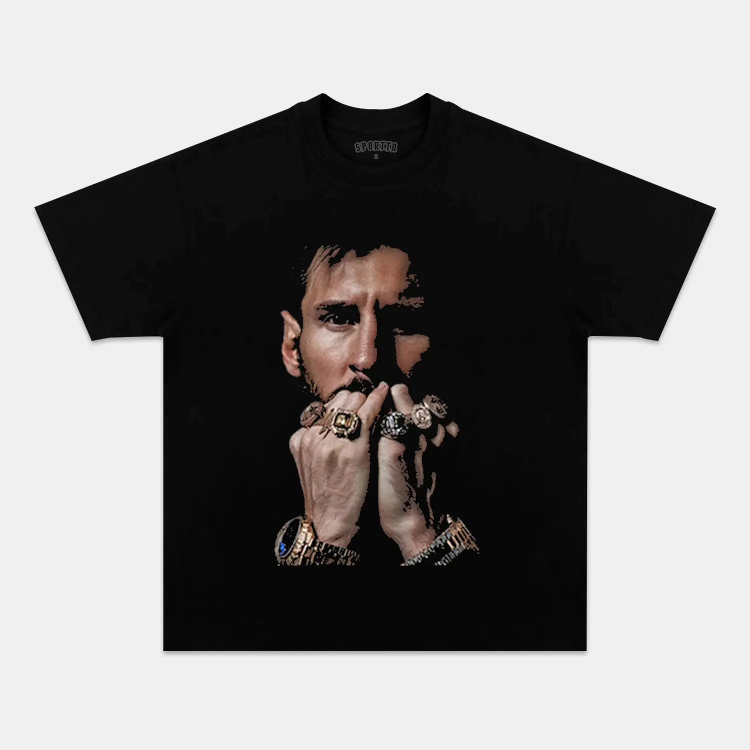 Lionel Messi Big Face Graphic Tee, Unisex Shirt, Gift For Fans