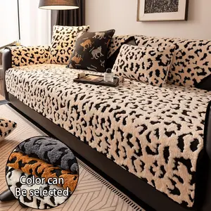 Animal Print Sofa Cover, 1 Count Soft Comfortable Sofa Cushion Cover, Washable Sofa Protector for Home Living Room, Bedroom, Hotel, Sofa Couch Covers
