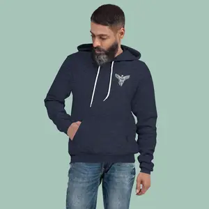 Sports Bike Style 7th Gear Logo Hoodie - Regular Fit, White Color, Comfortable for Everyday Wear, Ideal for Sports Enthusiasts