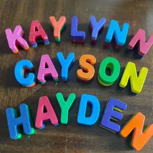 Custom crayons