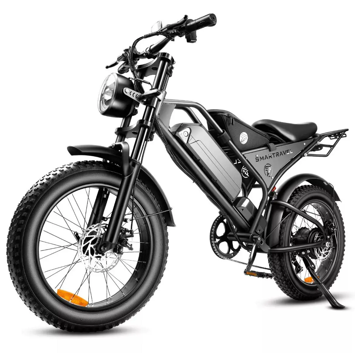 GUGOIS Electric Bike 1000W 48V 20Ah Battery Folding ebike 16" Rear Hub Motor US