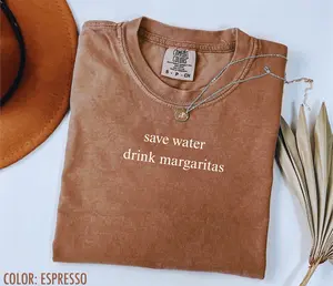 Comfort Colors save water drink margaritas Graphic T-Shirt